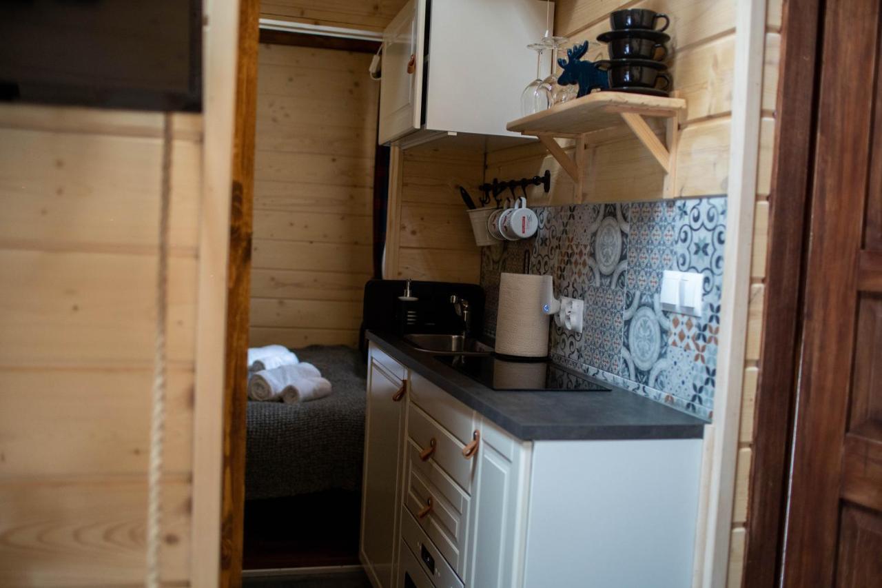 Chata Pod Lasem Poreba  Exteriör bild